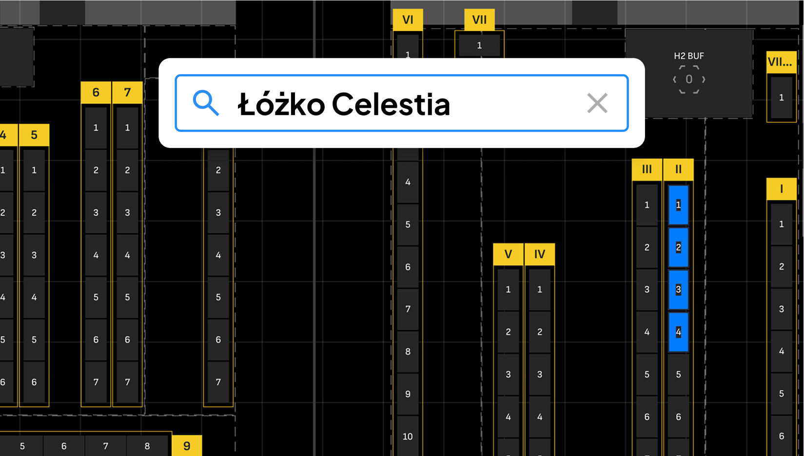 Lokalizacja mebli
